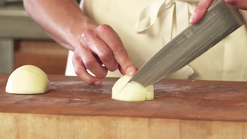 how to chop onion