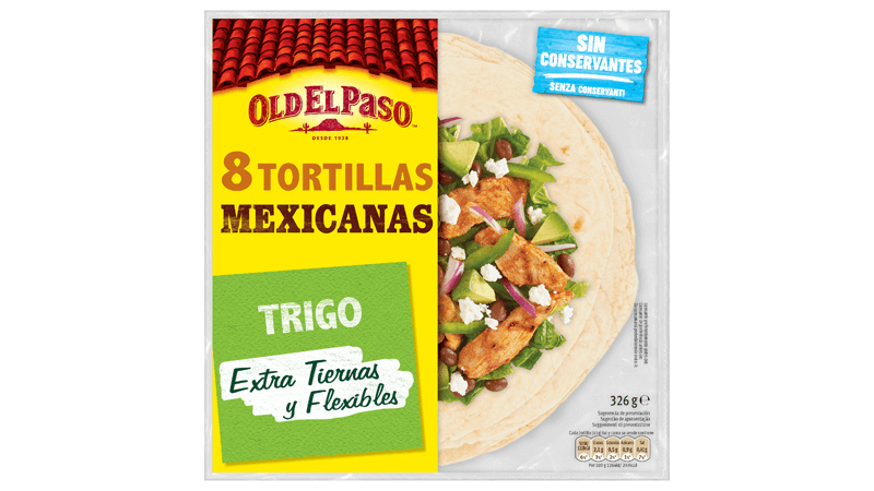 Tortillas Mexicanas de Trigo